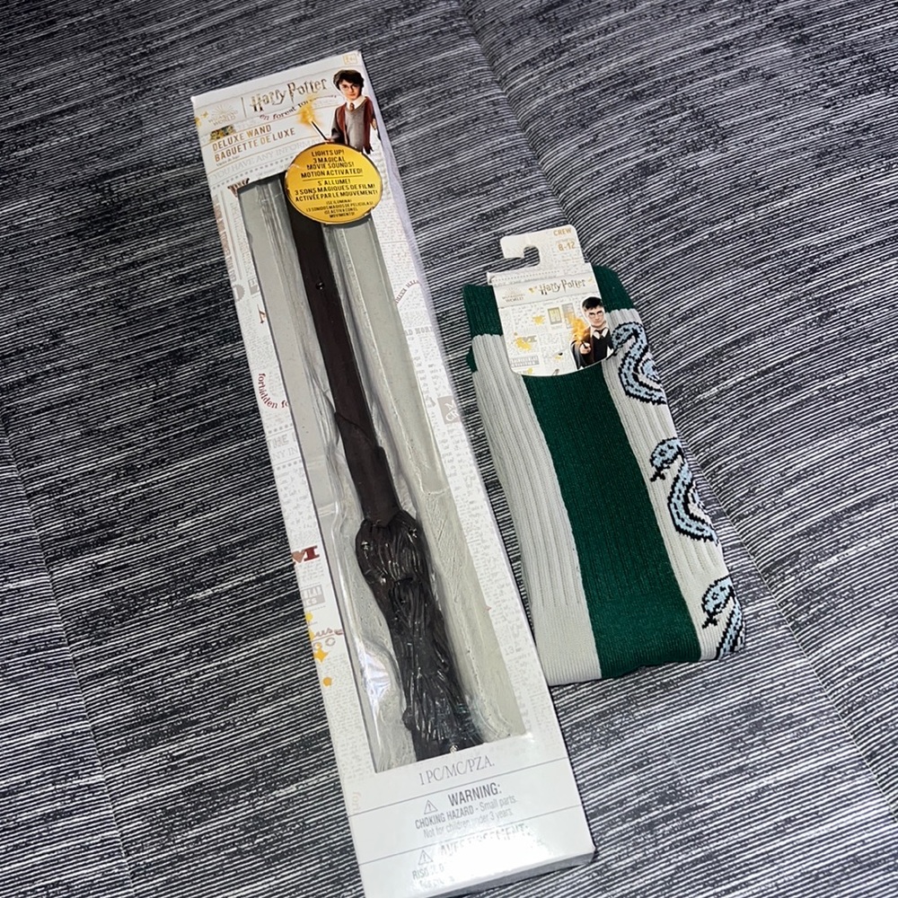 Harry Potter Wand/Socks